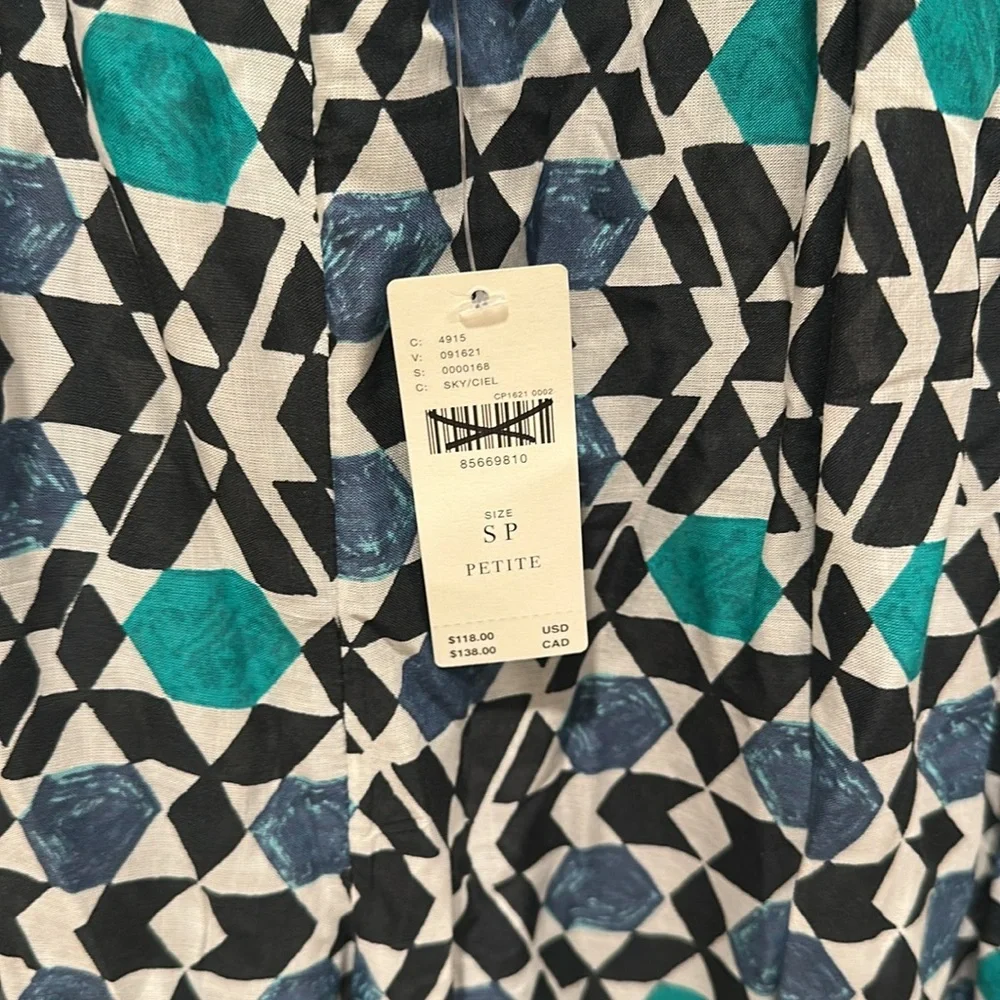 Anthropologie The Malika Wide Leg Jumpsuit NWT - Picture 4 of 5